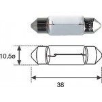 MAGNETI MARELLI Glühlampe, Kennzeichenleuchte